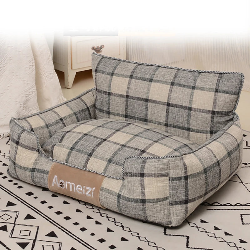 Big Dog Bed Removable Pet Sofa Bed For Small Medium Big Dogs Washable Cat House Mats Soft Pet Sleeping Beds Dog Accessories