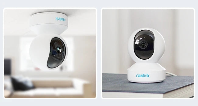 REOLINK 2K 4MP Indoor Security Camera 2.4G Wireless WiFi Plug-in 360 Degree 2-Way Talk Dog WiFi Camera for Baby/Pet Monitor