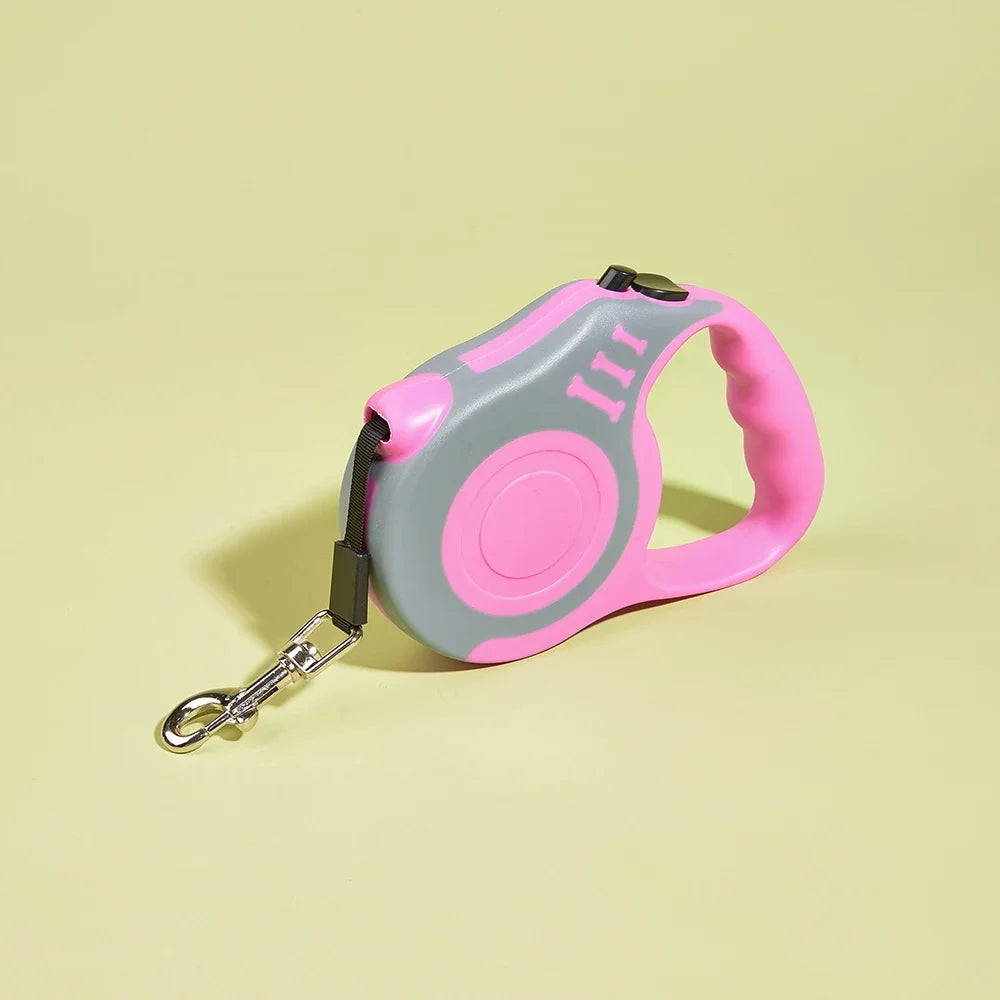 Automatic Retractable Strong Nylon Leash for Medium Pets