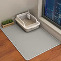 60CMX90CM Cat Litter Mat Waterproof Double Layer Pet Litter Box Mat Pet Toilet Cat Mat Nonslip Sand Cat Washable Mat Pet Clean