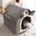 Indoor Warm Dog House Cat Bed Removable and Washable Cushion Suitable Four Season Universal