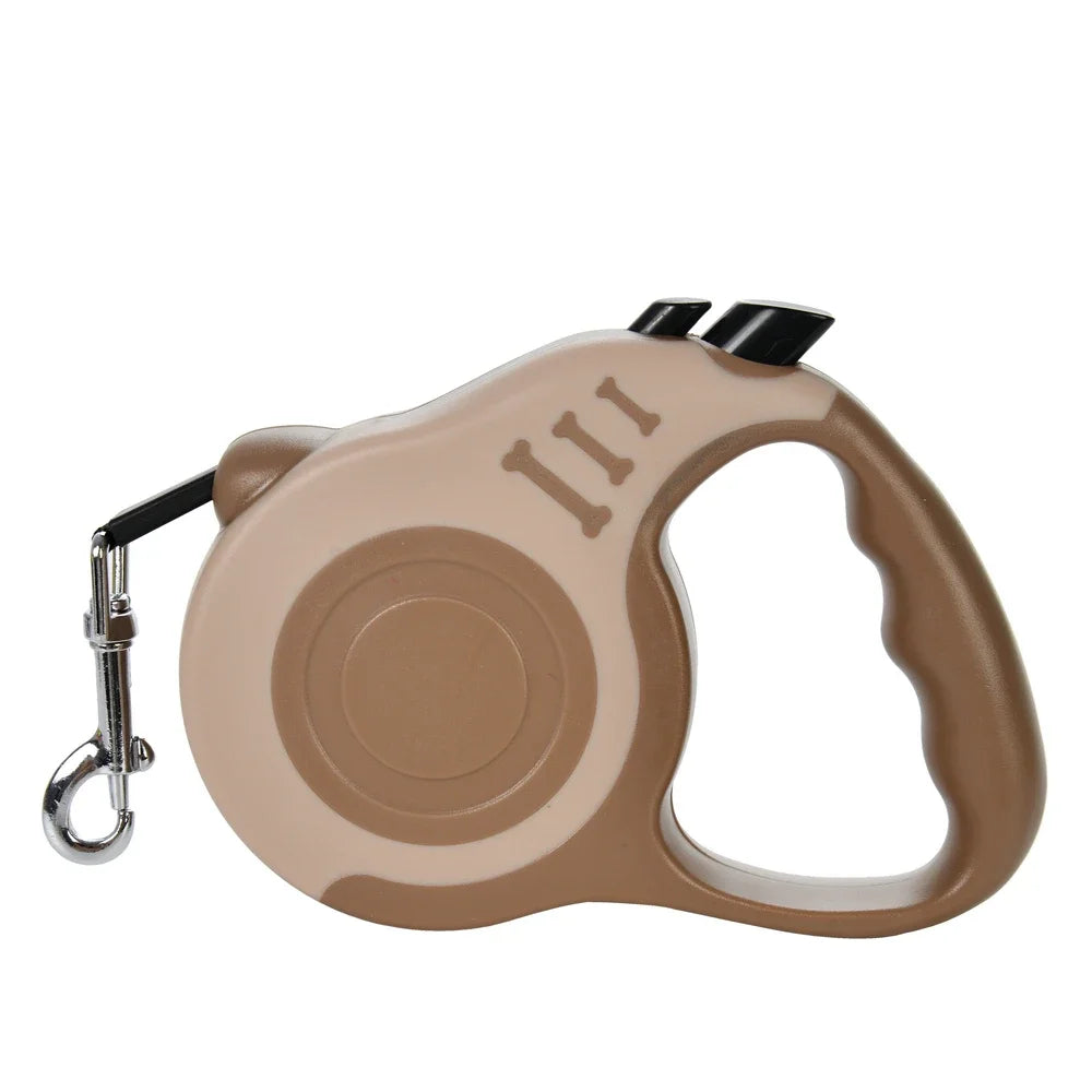 Automatic Retractable Strong Nylon Leash for Medium Pets