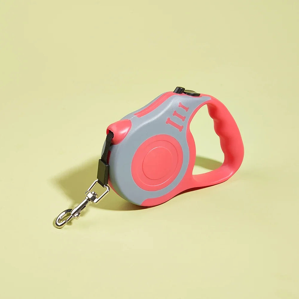 Automatic Retractable Strong Nylon Leash for Medium Pets