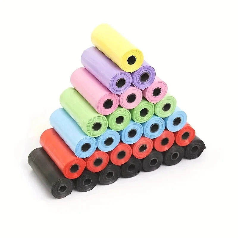 600pcs Dog Poop Bags Pet Poop Bags Disposable Dog Waste Bags Bulk Poop Bags Leak-Proof Dog Waste Bags For Pet Supplies