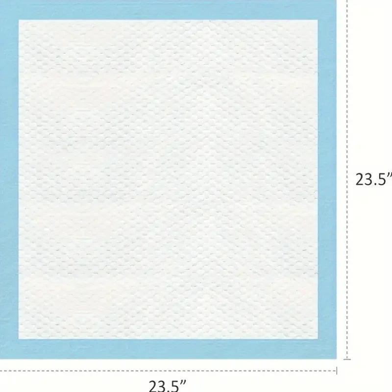 Super Absorbent Pets Pee Pads - 23.62x23.62,Leak-Proof Disposable Dog Pee Training Pads for Puppies, Dogs, Doggie, Cats, Rabbits