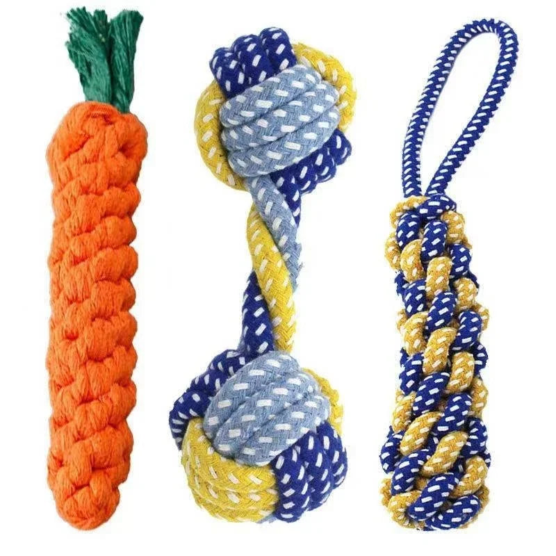 1pc Dog Toy Braided Resistant Pet Supplies