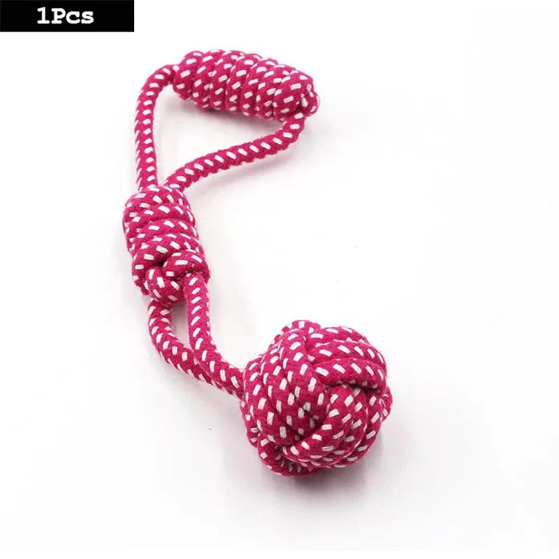 1pc Dog Toy Braided Resistant Pet Supplies