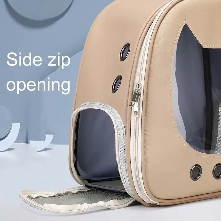 Pet Backpack Foldable Outdoor Breathable Travel Bags for Kittens/Dogs Going Out Pets Bag