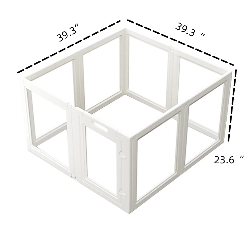 No-Tool Pet Playpen Suitable for Small and Medium Animals