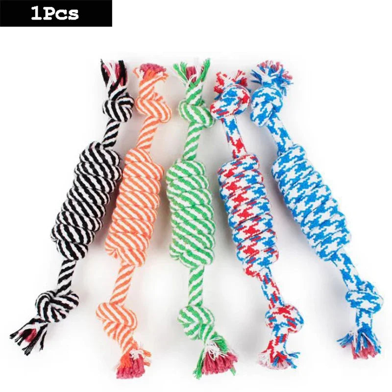 1pc Dog Toy Braided Resistant Pet Supplies