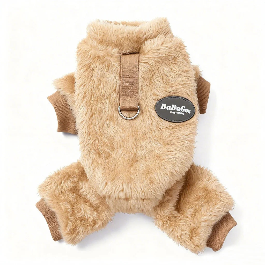 Dog Sweaters for Small Dogs Winter Pet Clothes Boy Girl Fleece Puppy Pajamas Doggie Outfits for Chihuahua Yorkie Cat Apparel