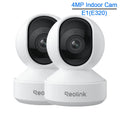 REOLINK 2K 4MP Indoor Security Camera 2.4G Wireless WiFi Plug-in 360 Degree 2-Way Talk Dog WiFi Camera for Baby/Pet Monitor
