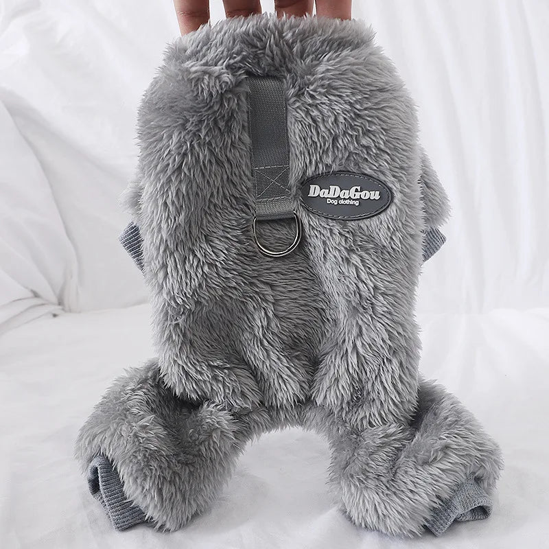 Dog Sweaters for Small Dogs Winter Pet Clothes Boy Girl Fleece Puppy Pajamas Doggie Outfits for Chihuahua Yorkie Cat Apparel