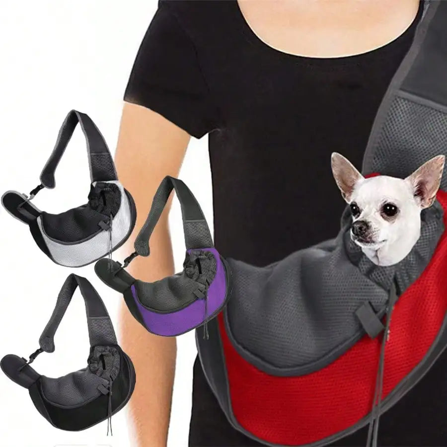 Breathable Pet Backpack Crossbody Shoulder Cat Dog Outdoor Carrier