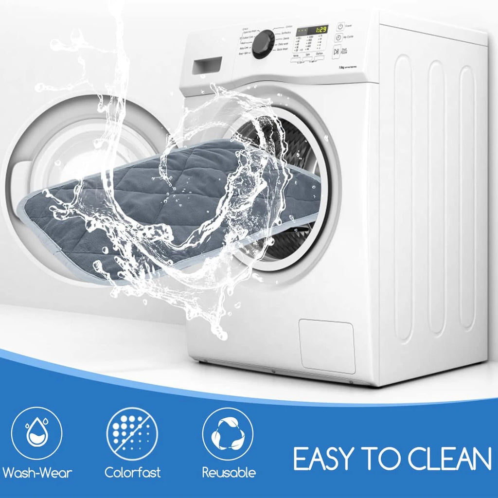 Self Heating Pet Pad, Extra Warm Thermal Crate Pad Washable Anti-Slip Kennel Mat Pet Supplies for Medium Small Dogs and Cats