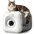 Cat Self Groomer Plus for Hairball Control and Shedding Relief 360° Skin Friendly Brush Pet Hair Remover Gentle Self Cleaning A