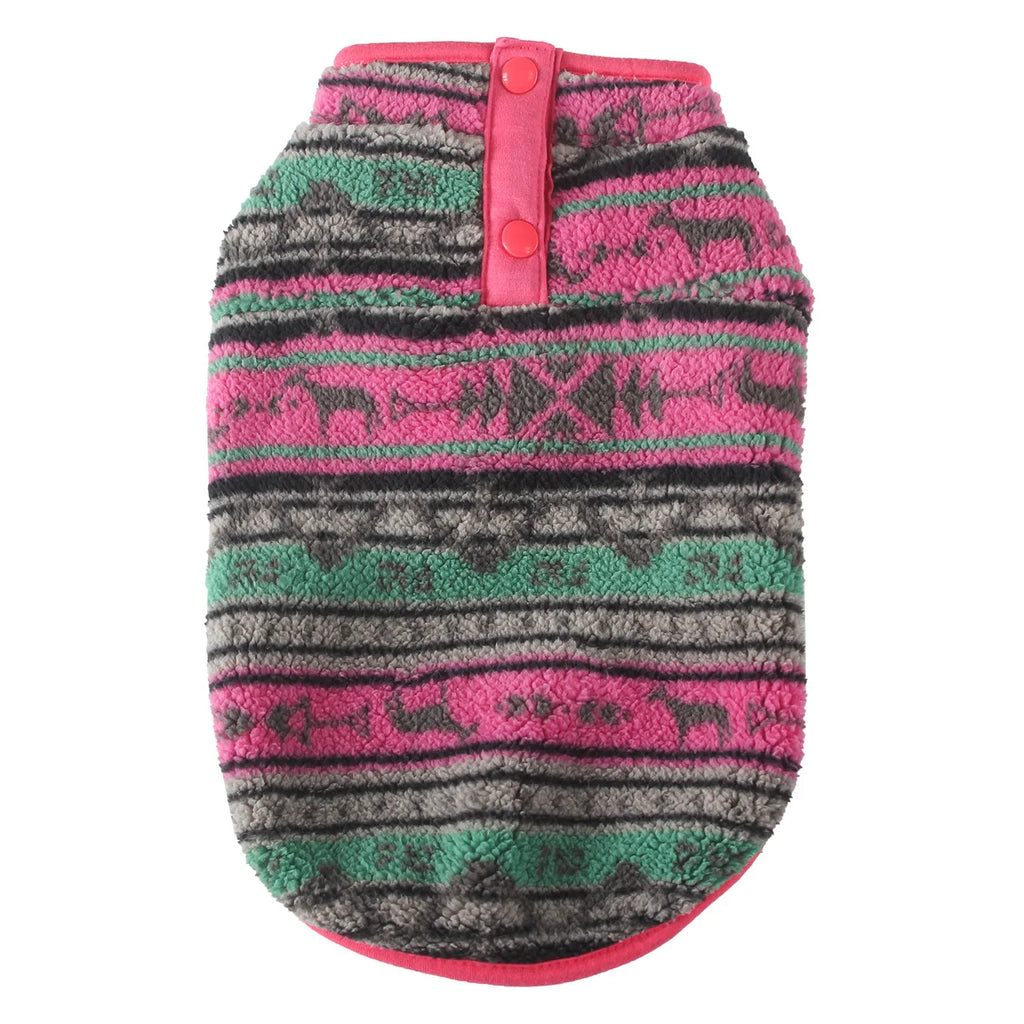Fleece Dog Clothes Print Costume For Dog Warm Hoodies Suit Clothing For Small Dogs Dachshund Chiwawa Puppy Sweatshirt Sweater XL