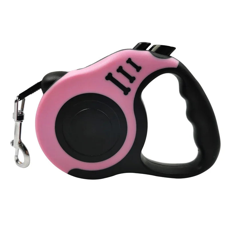 Automatic Retractable Strong Nylon Leash for Medium Pets