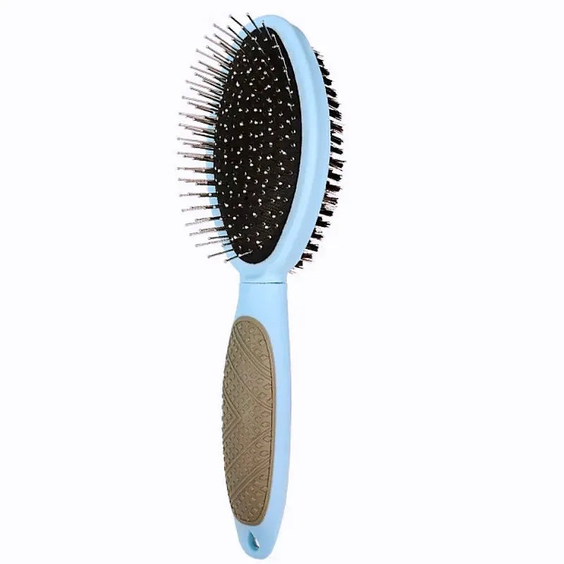 Dog Comb Pet Hair Remover Double-sided Combs for Cats Cleaning Tools Massage Dog Grooming Brush Long Hair Cat Brush Pet Products