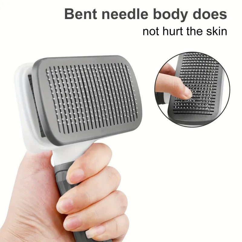 Pet Massager Brush - Calming Grooming Tool