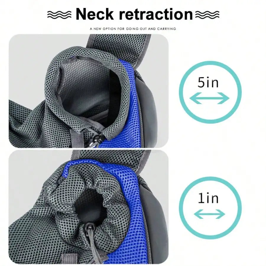 Breathable Pet Backpack Crossbody Shoulder Cat Dog Outdoor Carrier