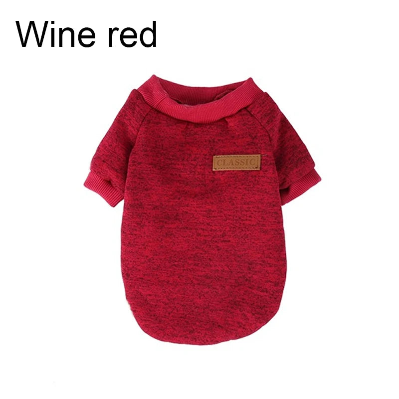 Winter Dog Clothes for Small Dogs Warm Dogs Chihuahua Coat Schnauzer Pug Clothing Sweatshirts Casual Dog Cat Clothing Pet Access