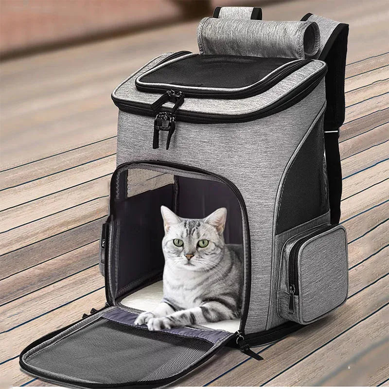Pet Carrier Backpack Foldable Large Capacity Creative for Cats Dogs