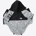 Dogface Pet Clothes Fashion Dog Raincoat Windproof Waterproof Dog Jacket Windbreaker Reflective Coats Large Dogs