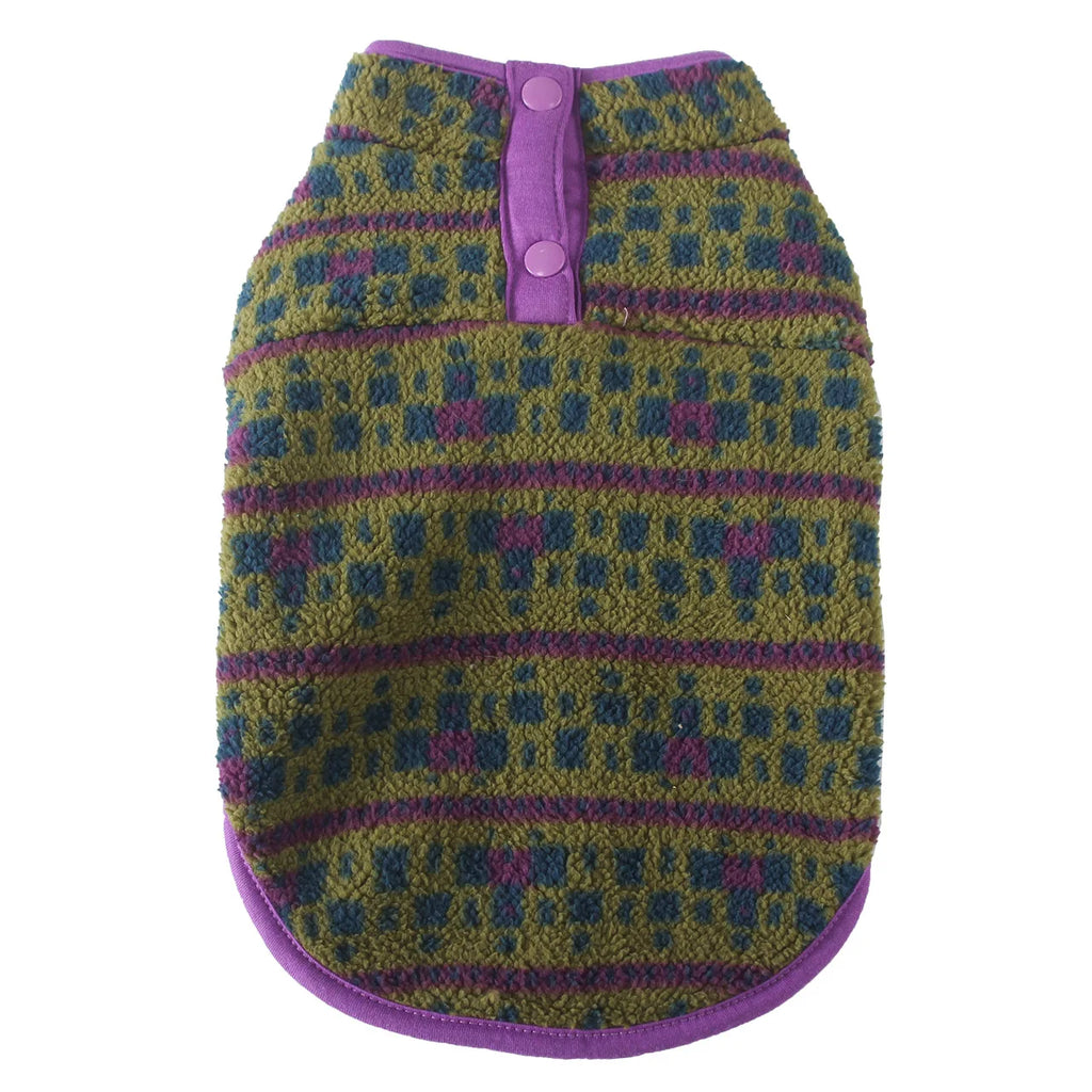 Fleece Dog Clothes Print Costume For Dog Warm Hoodies Suit Clothing For Small Dogs Dachshund Chiwawa Puppy Sweatshirt Sweater XL
