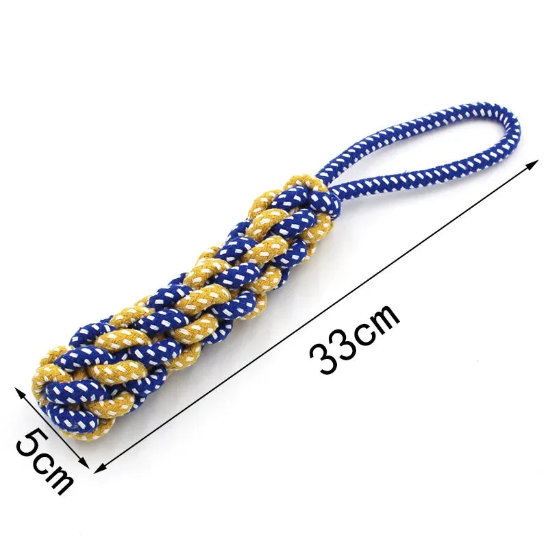 1pc Dog Toy Braided Resistant Pet Supplies
