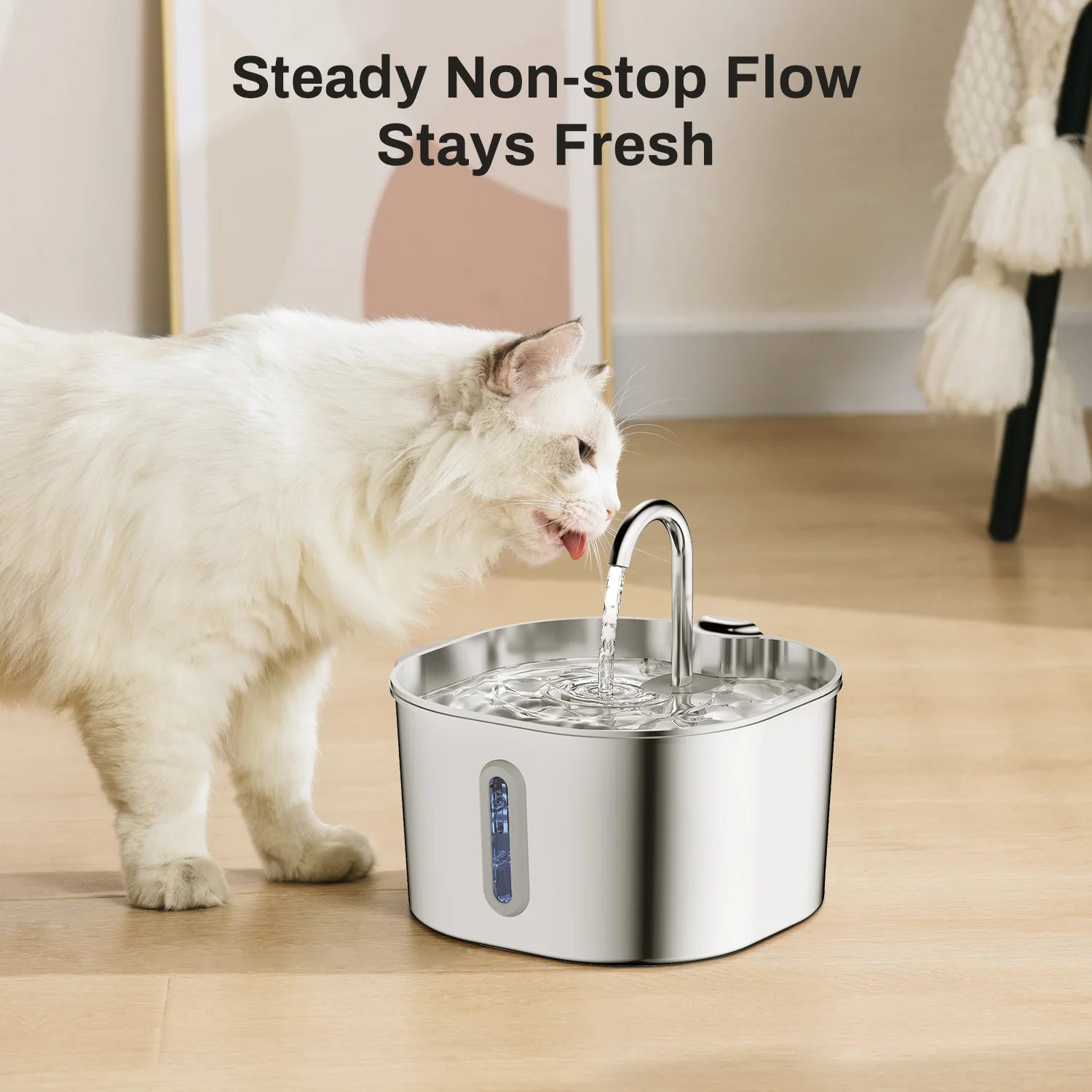 2.2L Automatic Cat, dog Water Fountain Stainless