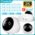OKAM Magic S1 Robot Camera HD 2K 5G WIFI Pet Camera Remote Mobile Expression Interactive Pet Health Detection Ai Smart Camera