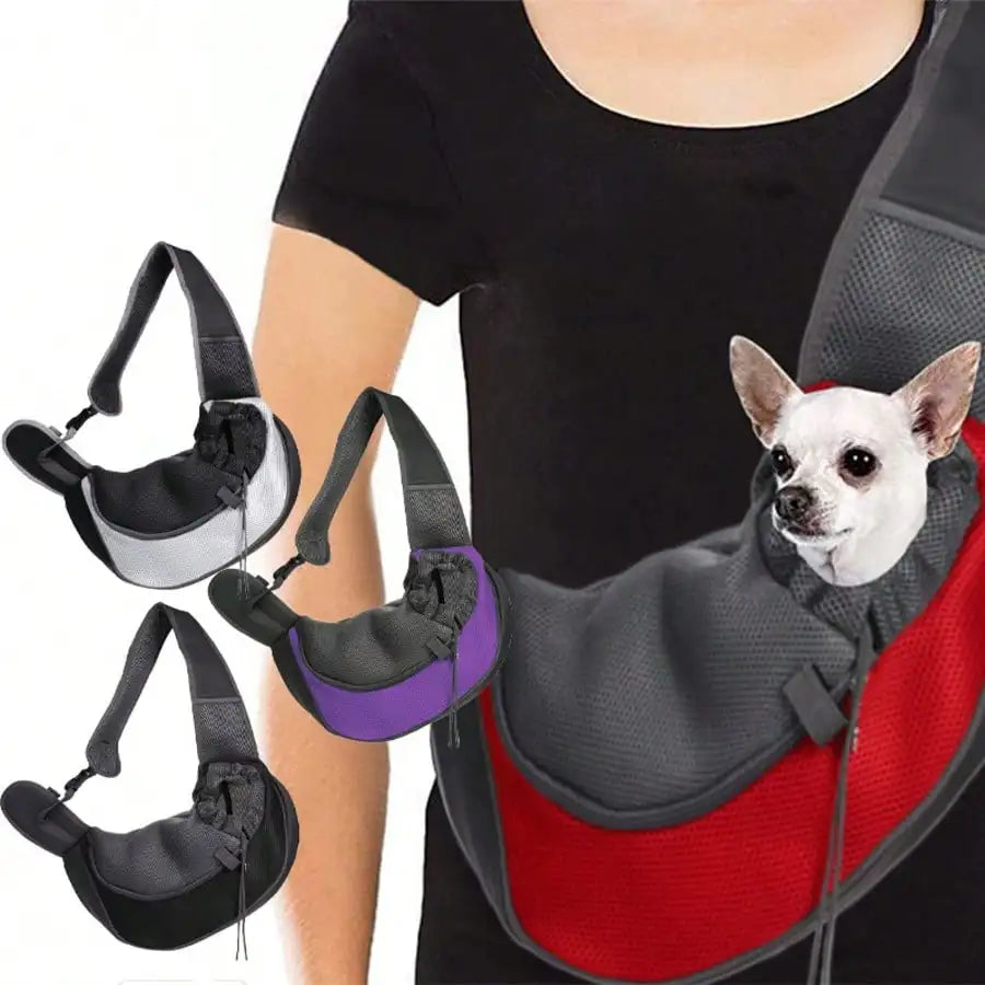 Breathable Pet Backpack Crossbody Shoulder Cat Dog Outdoor Carrier