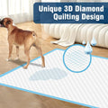 Super Absorbent Pets Pee Pads - 23.62x23.62,Leak-Proof Disposable Dog Pee Training Pads for Puppies, Dogs, Doggie, Cats, Rabbits